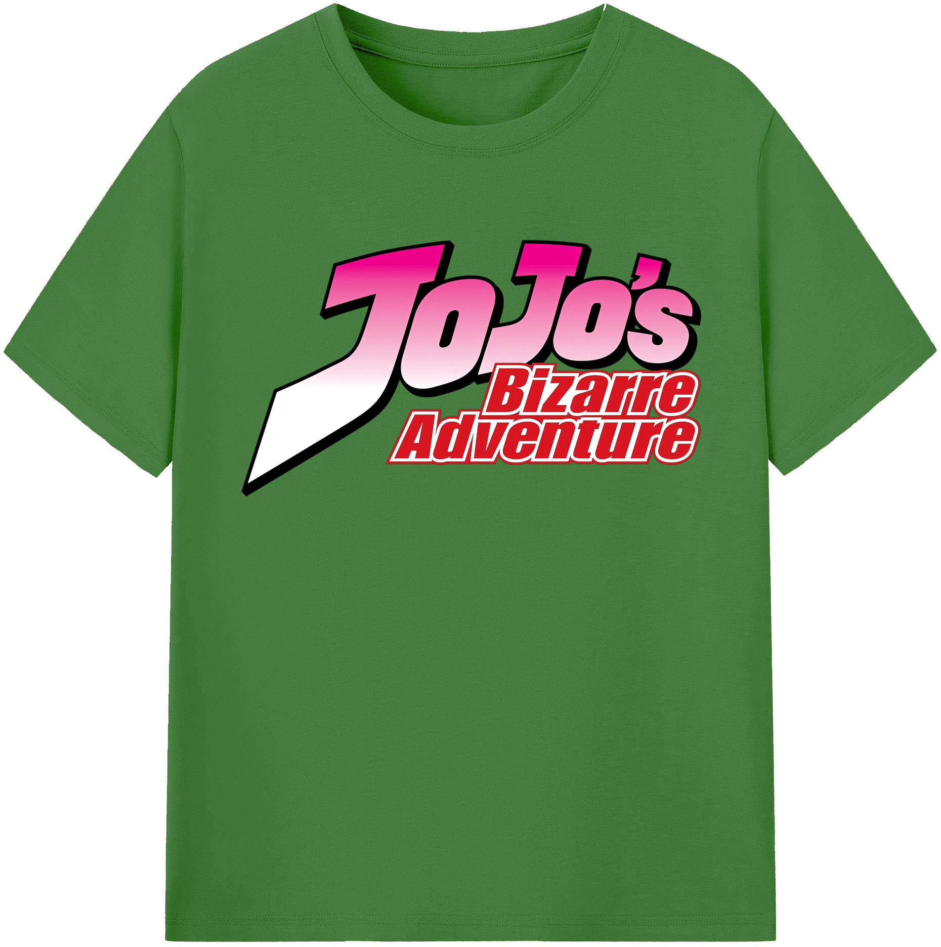 （画像用） ジョジョの奇妙な冒険 JoJo's Bizarre Adventure レディースカジュアルプリントTシャツ（綿100％）